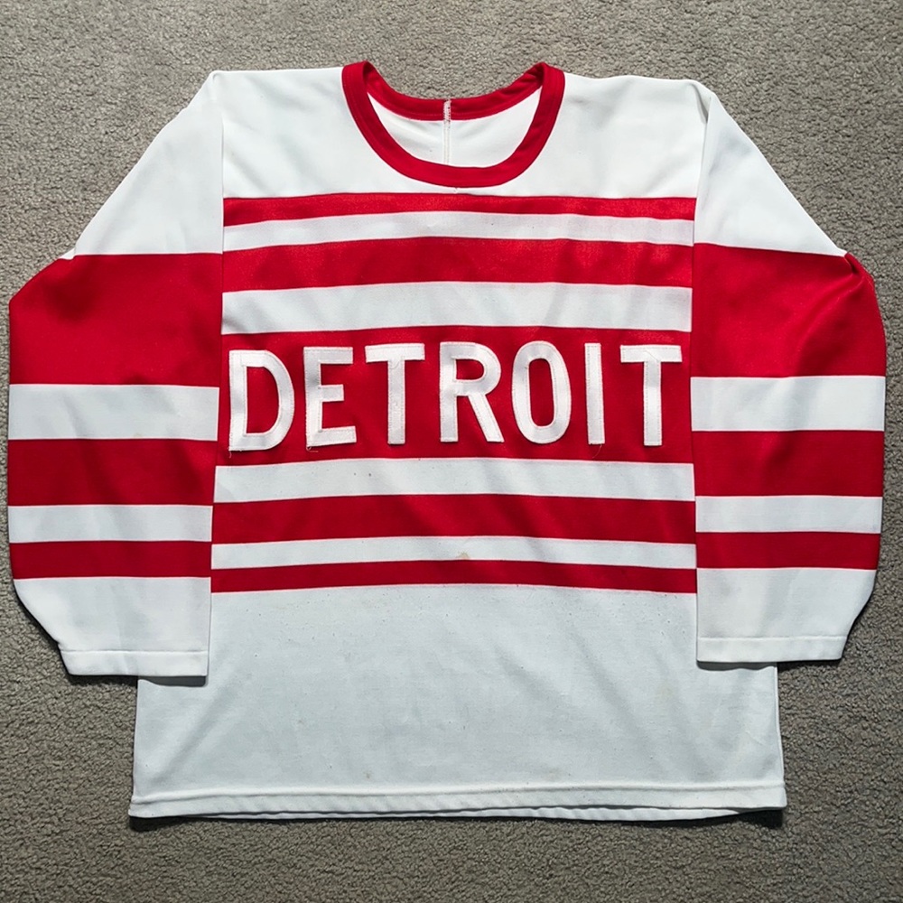 *SOLD* Detroit Redwings 91/92 NHL 75th Anniversary CCM Jersey